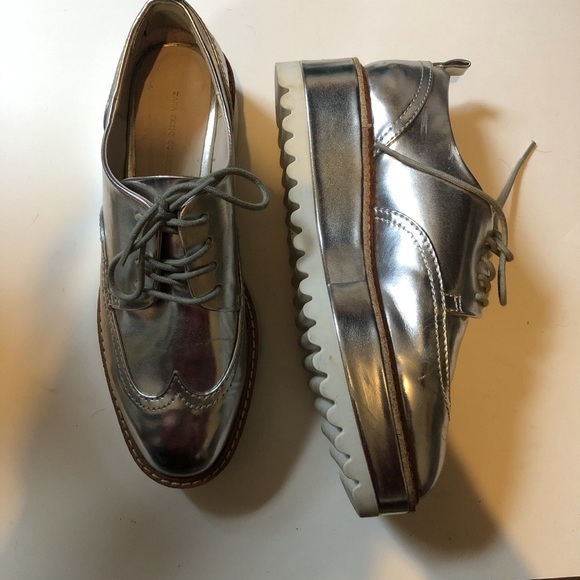 Zara Shoes - Zara platform oxfords
